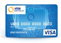 Карта QIWI Visa Plastic